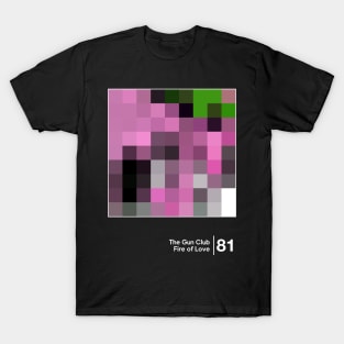 Fire of Love / Minimalist Graphic Design Fan Artwork T-Shirt